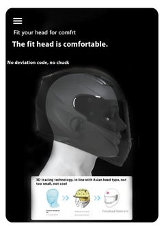 General Full Face Motorbike Helmet Motorcycle Adult Rider Biker Sports Crash Helmet  - Image 5