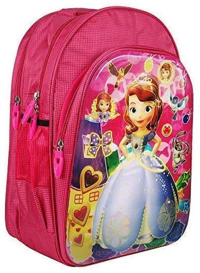 Stylbase 15 Inch 3D Cartoon School Bag for Boys & Girls | Waterproof Lightweight Polyester Kids Backpack with Bottle Pocket | Ideal School Bags for Kids Nursery, LKG, 1st & 2nd Class (5-7 Years) - Image 3