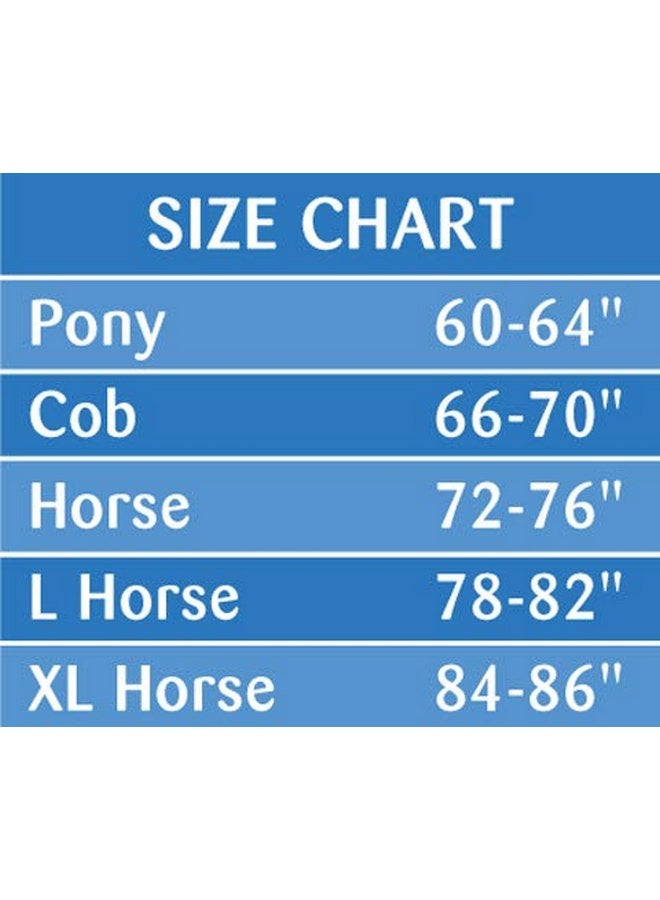 Centaur Turbo Dry Dress Cooler X-Lrg Horse Navy - Image 3