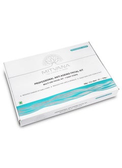 MITVANA MITVANA Professional Anti Ageing Facial Kit For women| 6 Easy Step | Reduces Fine Lines & Wrinkles & Early signs of Ageing | Makes Skin Look Young & Taut| Multi Use Facial Kit (200g x6=1200G)  - Image 1