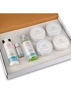 MITVANA MITVANA Professional Anti Ageing Facial Kit For women| 6 Easy Step | Reduces Fine Lines & Wrinkles & Early signs of Ageing | Makes Skin Look Young & Taut| Multi Use Facial Kit (200g x6=1200G)  - Image 3
