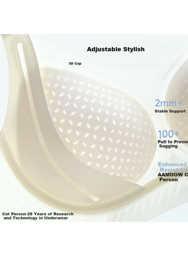 Gracewell Ultra-thin Ice Silk Push-up Bra For Women, Lifts And Supports, Anti-sagging, Wire-free, Cooling Bra - Image 3