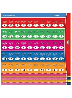 Generic Childhood Creativity Toy to Learn Mathematical Operations in Arabic and English, Interactive Kit Designed to Help Kids Enter the World of Math, Design to Child's Cognitive Abilities, Includes 16 Cards  - Image 5