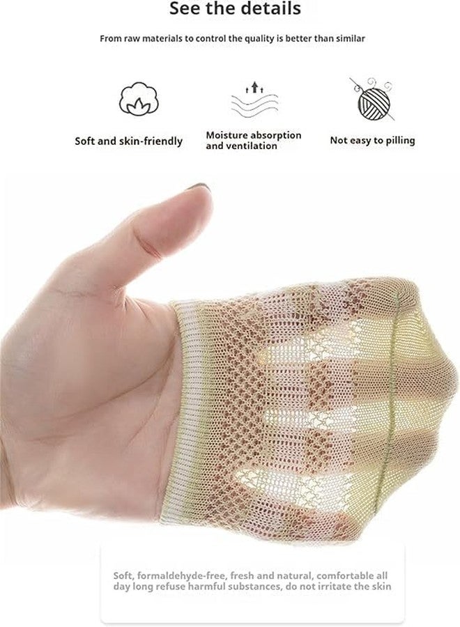Zomify 5 Pairs Baby Socks Non Slip Toddler Socks Kids Cotton Grip Socks Anti Skid with Gripper Cartoon Pattern for Boys Girls 0-4 Years (Cartoon Socks) - Image 2