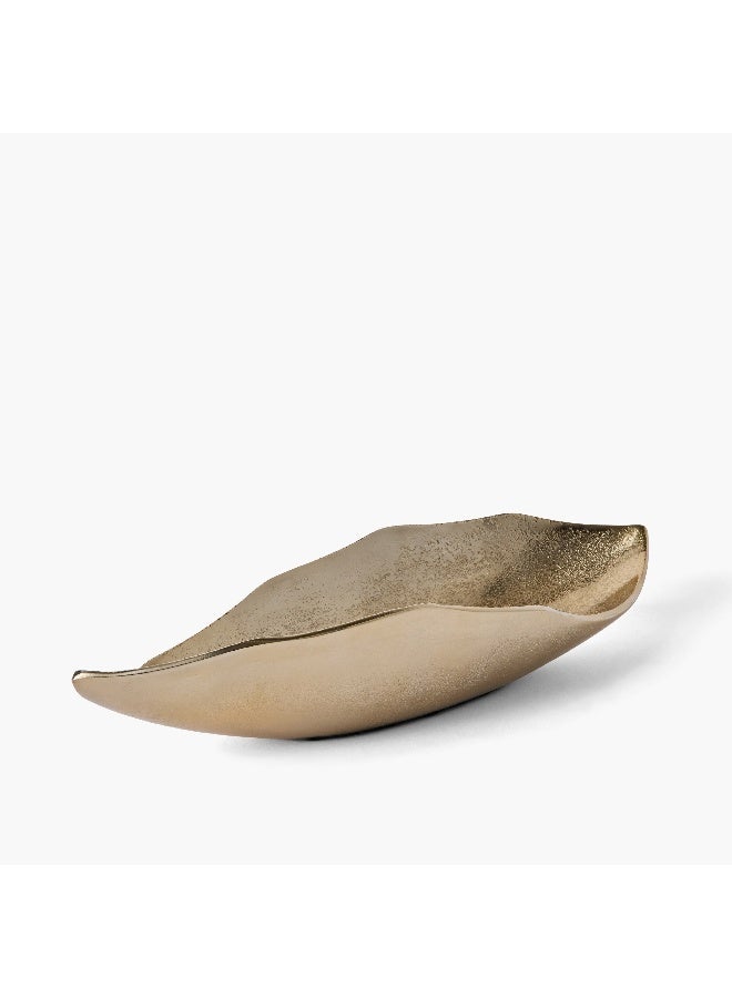 Home Box Arizona Aluminium Twisty Bowl - 44x12.5x8.3 cm - Image 5