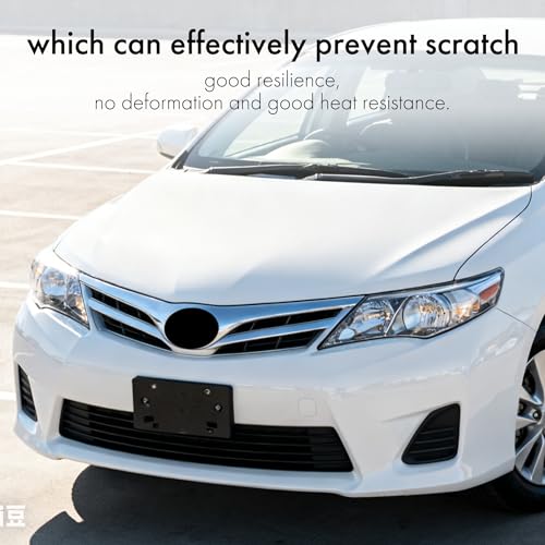 PEVAST Complete Left & Right Side Sun Visor Set for Toyota Corolla 2009-2013 - Premium Leather Material & Easy Installation (Beige, Right Passenger Side) - Image 4