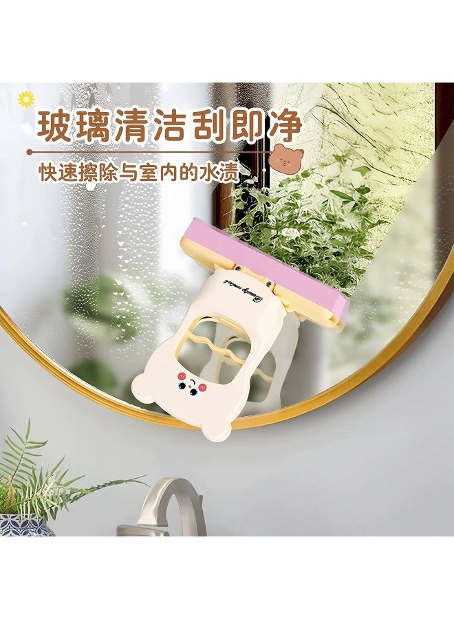 This glass and mirror cleaning sponge is cute and practical in the shape of a teddy bear, for faster and easier cleaning. - Image 5