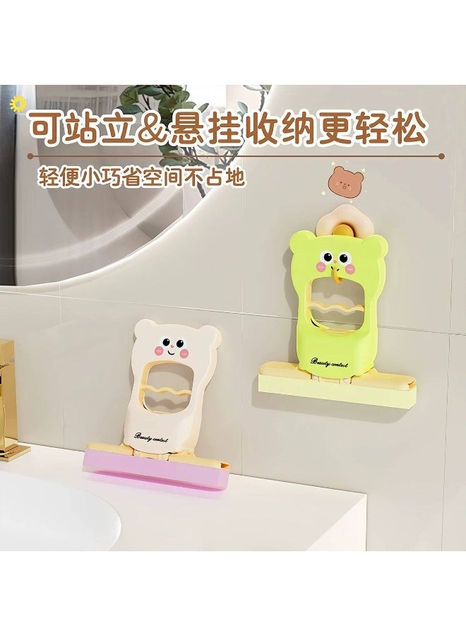 This glass and mirror cleaning sponge is cute and practical in the shape of a teddy bear, for faster and easier cleaning. - Image 1
