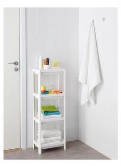 Generic Storage Shelf Organizer for Kitchen Bathroom Shelves Garage Home Pantry Closet Office White  - Image 2