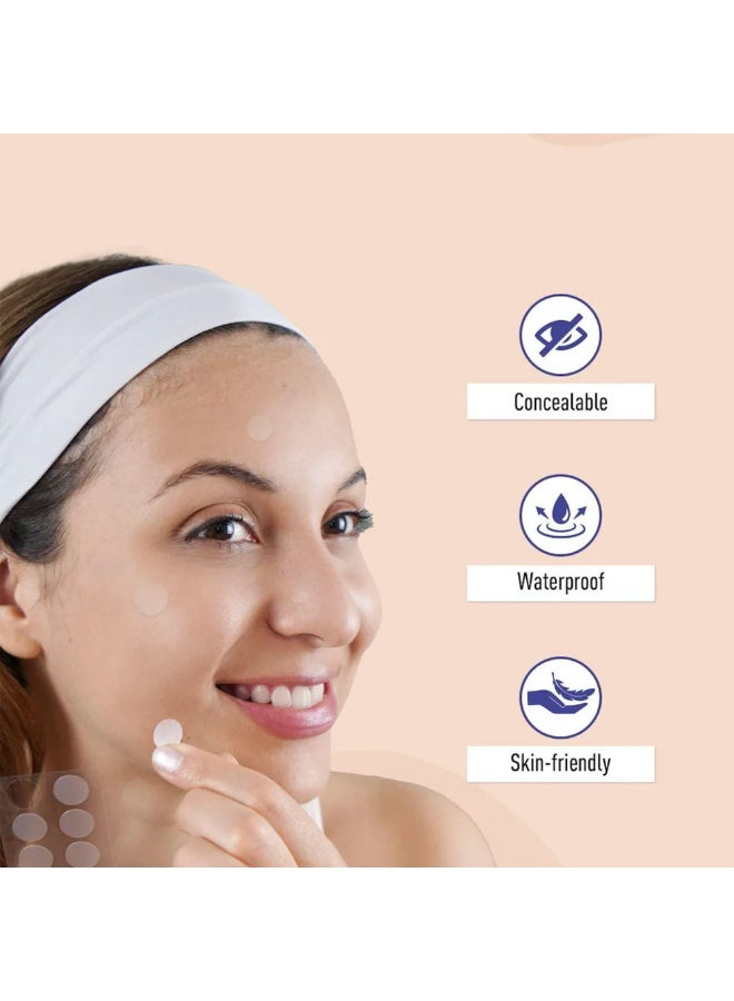LUMYA 360PCS Hydrocolloid Acne Patches for Face, Invisible Waterproof Spot Treatment Stickers, Gentle for Sensitive Skin, Assorted Sizes for Daytime Wear (Clear)  - Image 4
