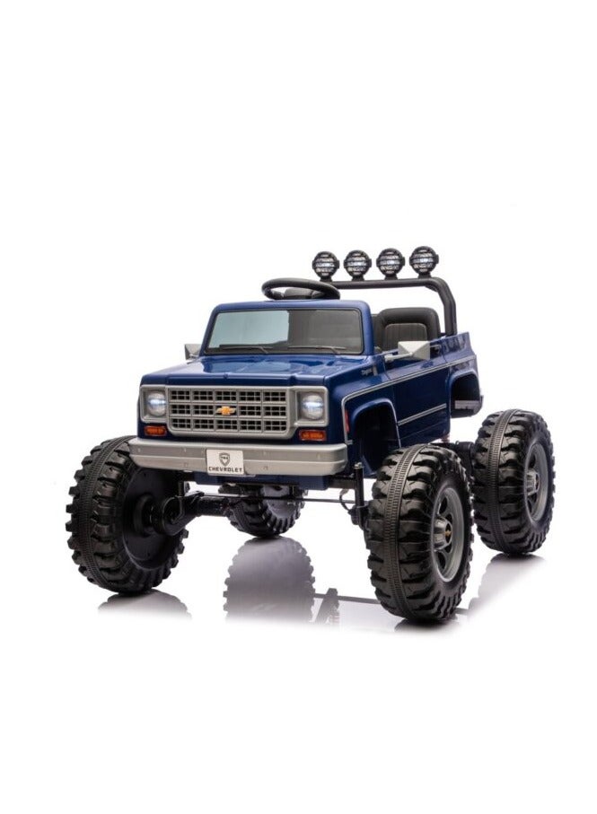 Chevrolet Cheyenne Pick Up 24V 4M Ride On Blue TR2501 - Image 1