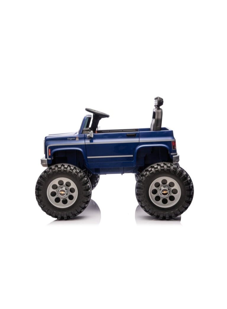 Chevrolet Cheyenne Pick Up 24V 4M Ride On Blue TR2501 - Image 3