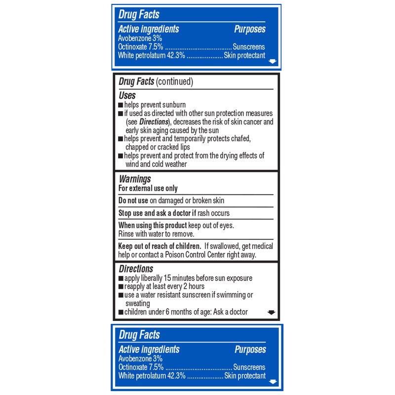 ChapStick Lip Balm Moisturizer 2-in-1 Lipcare SPF 15 Bundle â€“ Original, Black Cherry, and Cool Mint, 0.15 Oz Ea (5 Piece Set) - Image 5