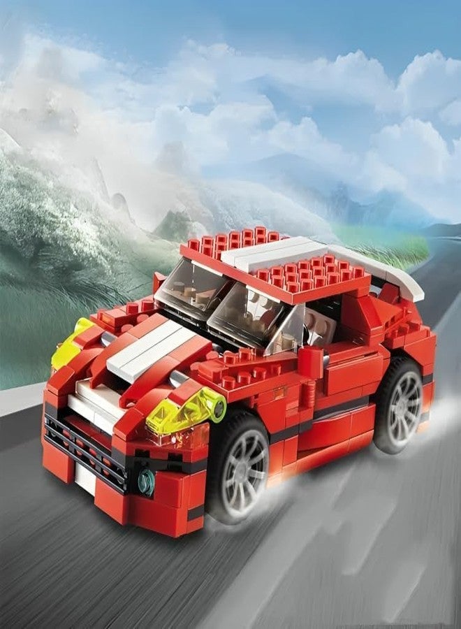 Galaxy Hi-Tech 3 in 1 Roaring Power Architect Brick Toys 374+ Pieces Building Block and Bricks - Dinosaur Aircraft Car Toy for Kids Educational Engineering Construction Learning Toy for Kids Stem Toys - Image 4