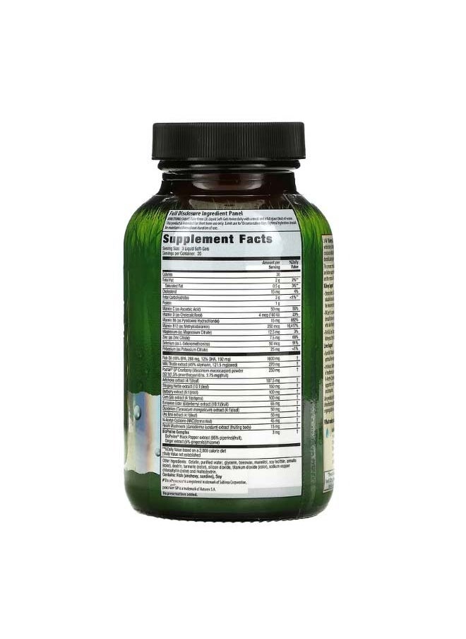 Irwin Naturals - 2 in 1 Kidney & Liver Super Cleanse 60 Liquid SoftGels - Image 1