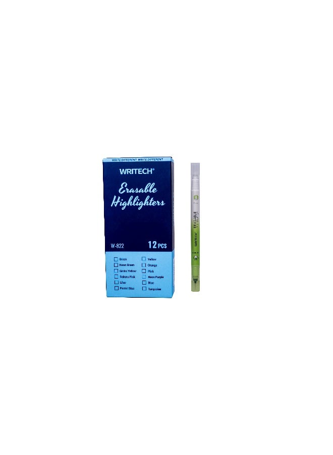 Writech Erasable Highlighter 12pcs