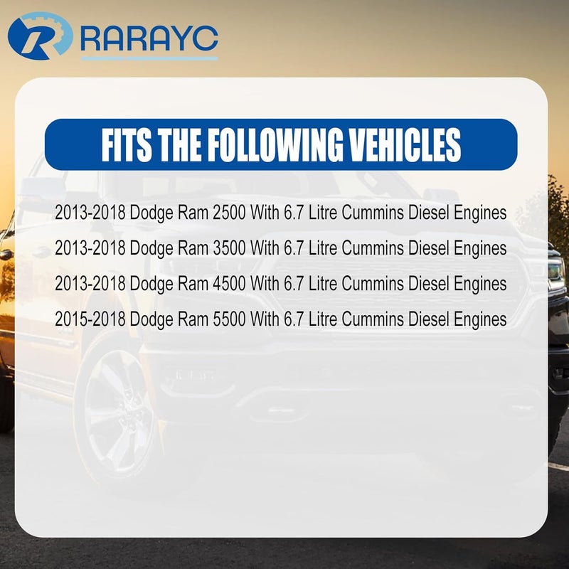RARAYC 6.7L Cummins Fuel Filter Kit for Dodge Ram 2500 3500 4500 5500 (2013-2018) - Image 4