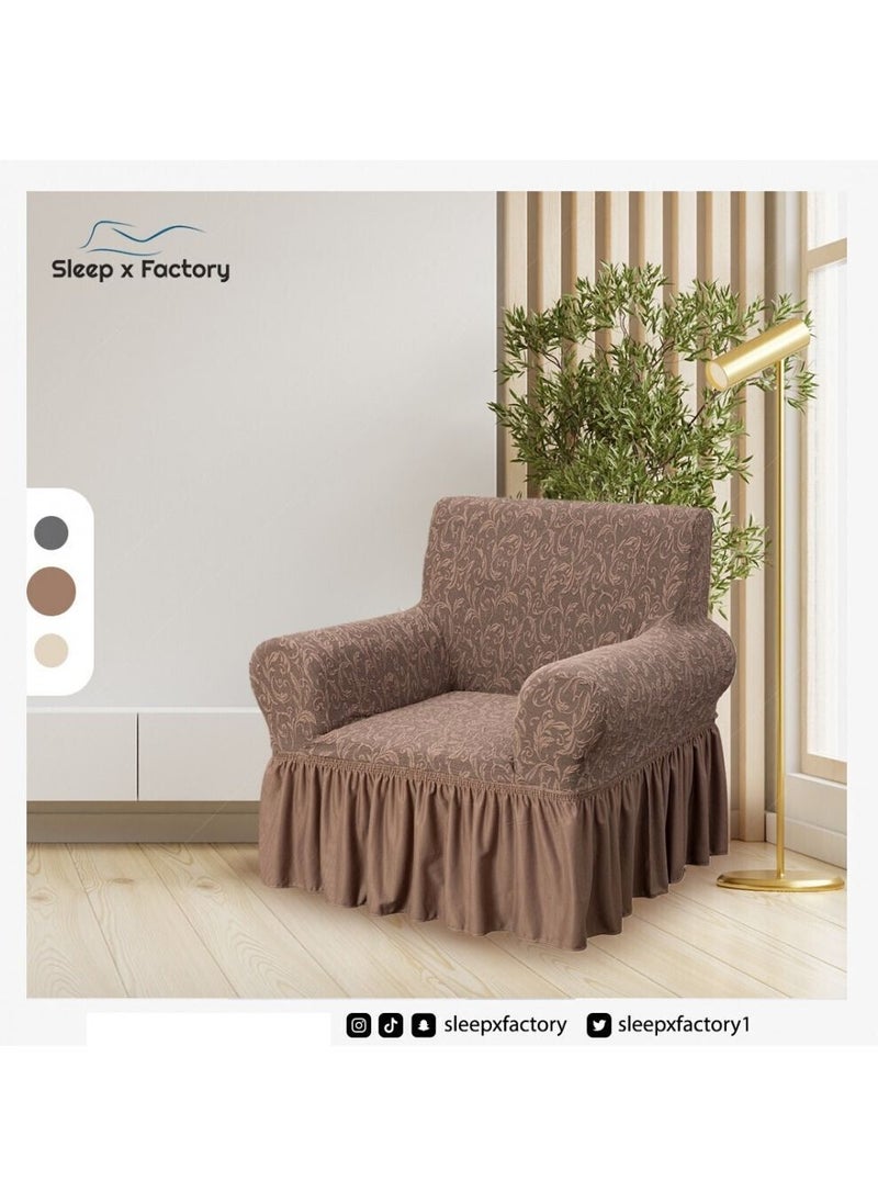 Sleep x Factory 1 Piece Single Seat Sofa Cover  - Image 1
