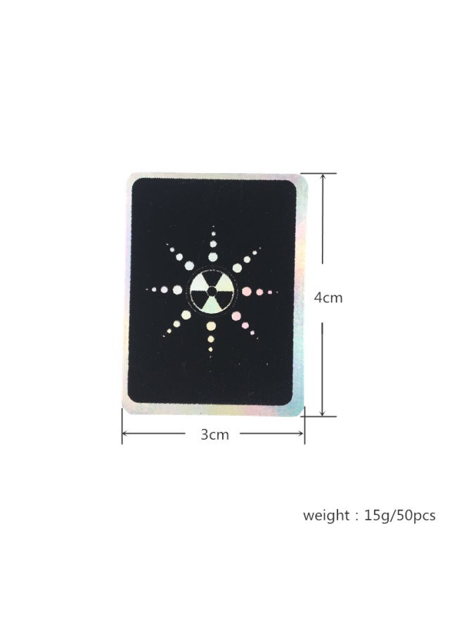 Supply Sunflower Terahertz Energy Radiation Mobile Phone Stickers Negative Ion Thin Stickers Wholesale-Color:Style II - Image 3