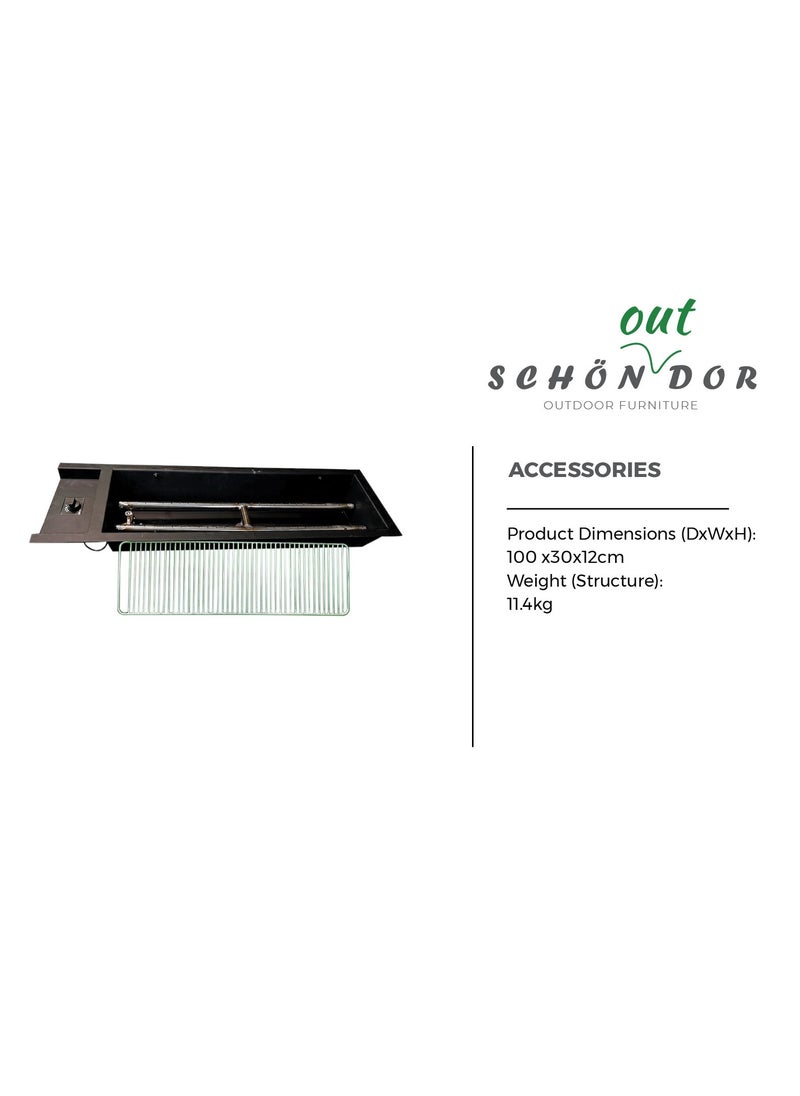 Schondor Furniture Dallas | Dining Set | Outdoor Furniture | Made in Aluminum Cast | Patio | Garden | Backyard  - Image 3