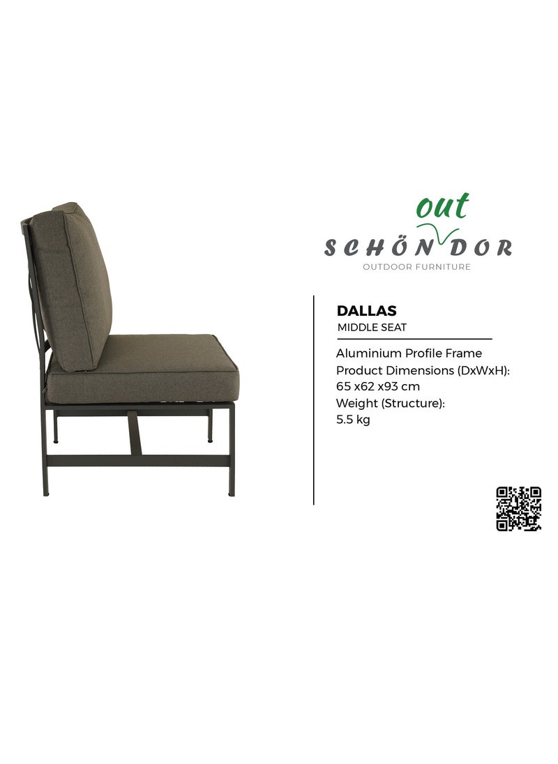 Schondor Furniture Dallas | Dining Set | Outdoor Furniture | Made in Aluminum Cast | Patio | Garden | Backyard  - Image 4