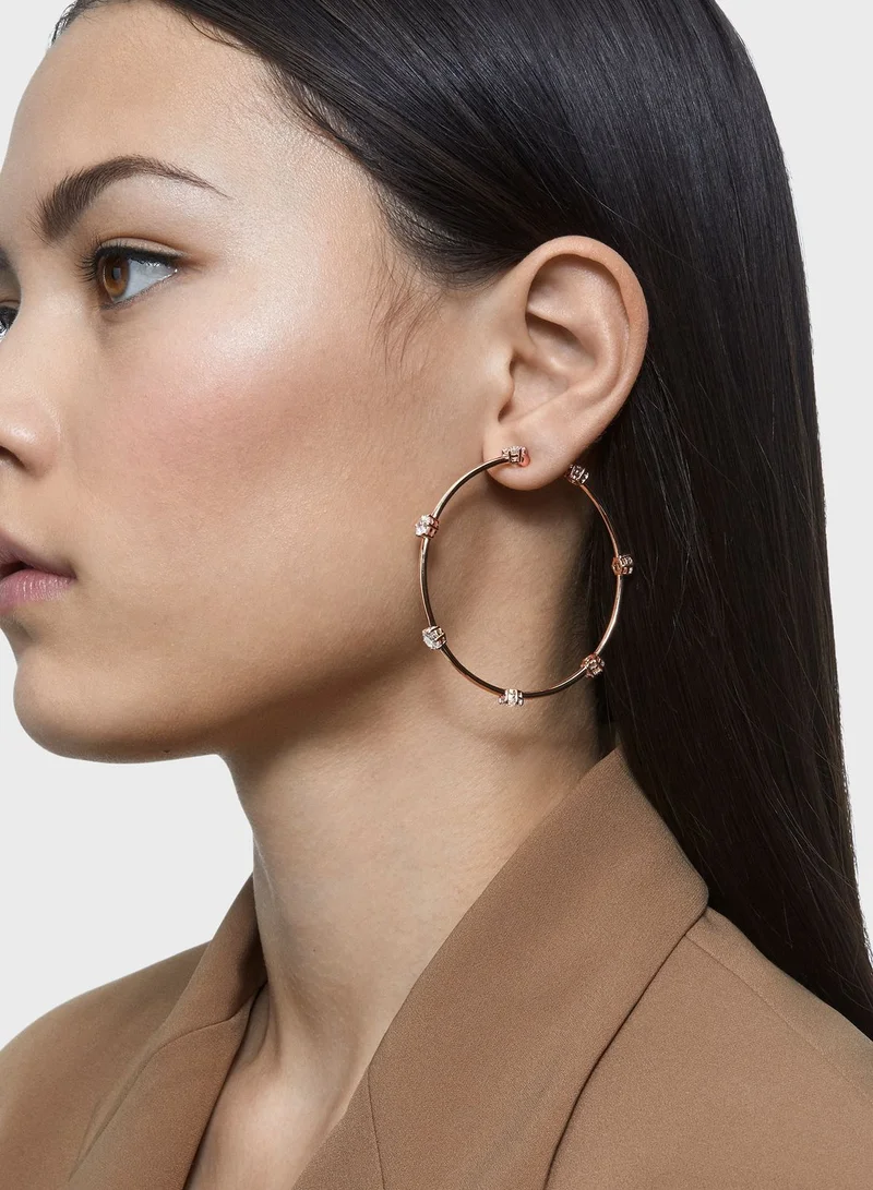 SWAROVSKI Constella hoop earrings