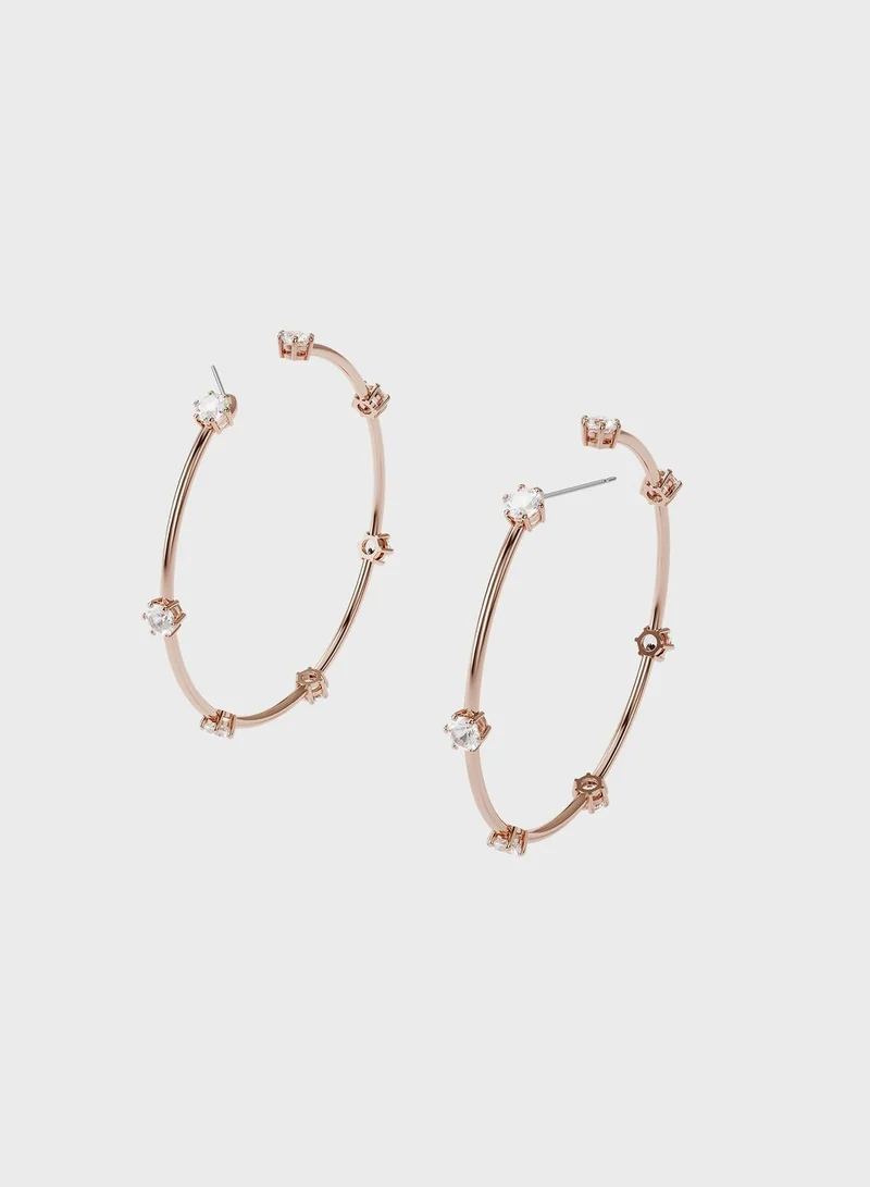 SWAROVSKI Constella hoop earrings