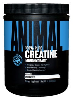 UNIVERSAL NUTRITION Animal Pure Creatine Monohydrate Unflavored 300 Gm 