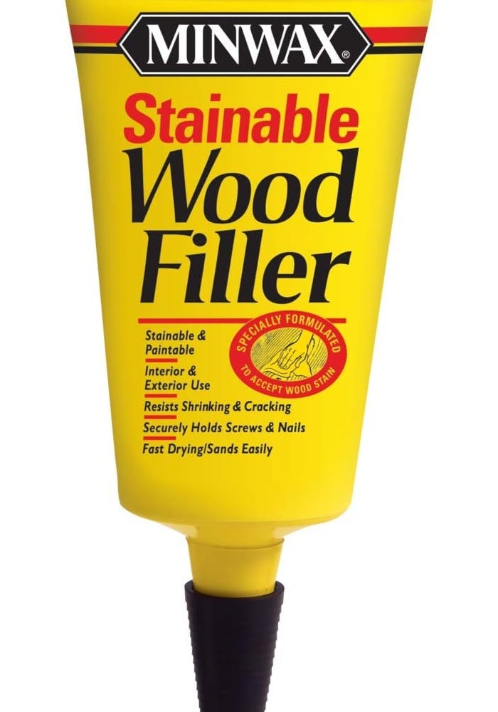 Minwax Stainable Wood Filler, 1-Ounce - Ideal for Indoor and Outdoor Repairs - Image 1