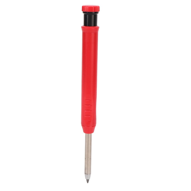 Woodworking Pencil: Fine Tip, Durable ABS Plastic, Comfortable Grip - Sharpener Included, Precision Tool for Metal Marking, Woodworking, Concrete Drilling - Image 1
