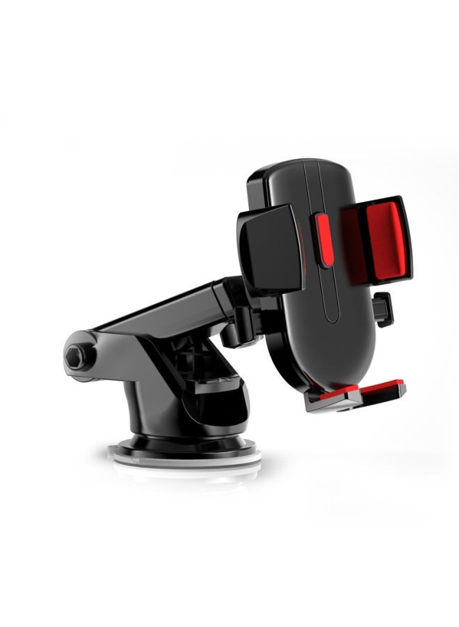 Exclusive Car Phone Holder Suction Cup Car Phone Mount Long Rod Telescopic Phone Holder Universa - Image 1