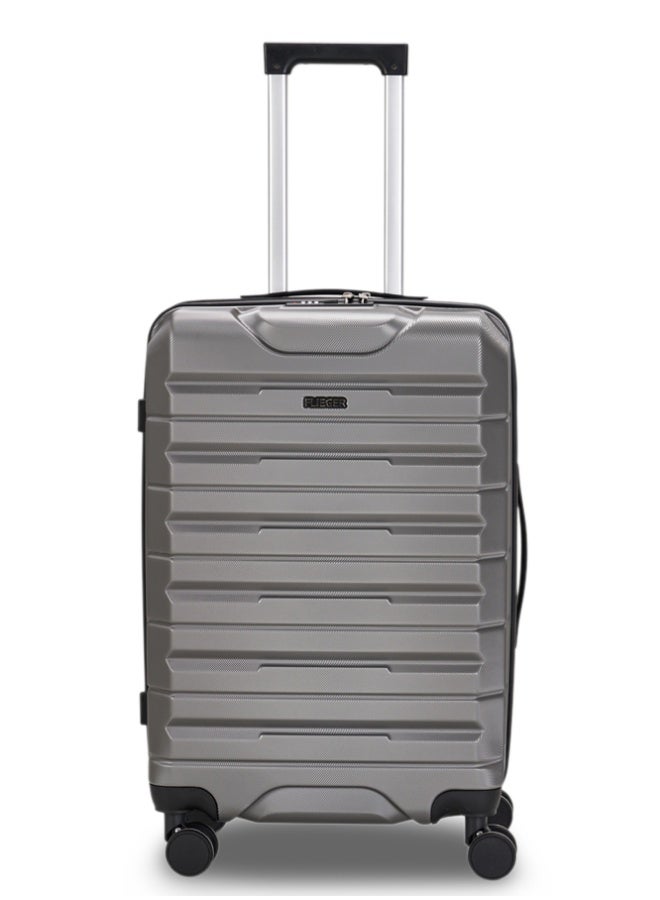 طقم شنط سفر مكون من 3 حقائب أمتعة لون رمادي مقاس 2...