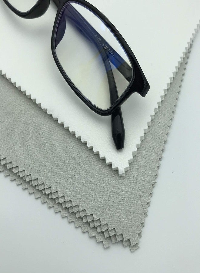 AAwipes Eyeglasses Cleaner Cloths Microfiber Cloths (10 Packs for Eyeglasses, Lenses, Phones, Screens, Camera,Silverware, Any Other Delicate Surfaces (6"x7",3 White + 7 Dark Grey - Image 2