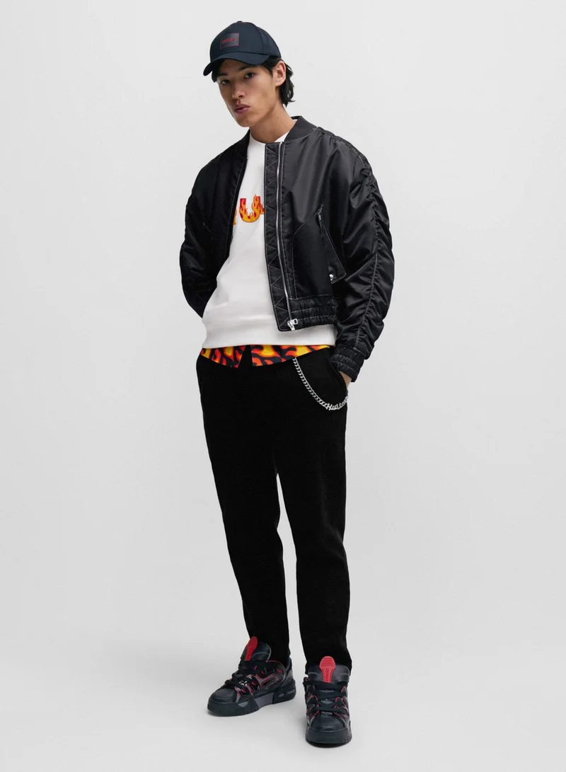 HUGO Logo Printed Sweatshirt