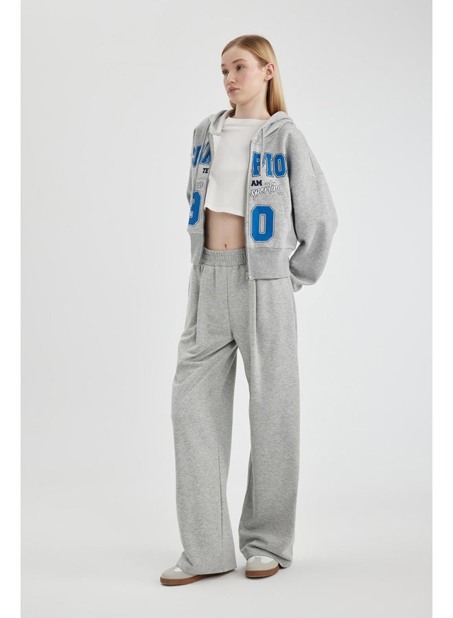 DeFacto Woman Wide Leg Knitted Trousers  - Image 5