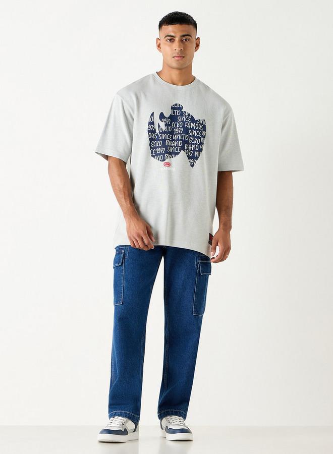 Ecko Unltd. Ecko Unltd Printed Crew Neck T-shirt with Short Sleeves - Image 2