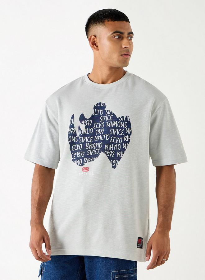 Ecko Unltd. Ecko Unltd Printed Crew Neck T-shirt with Short Sleeves - Image 1