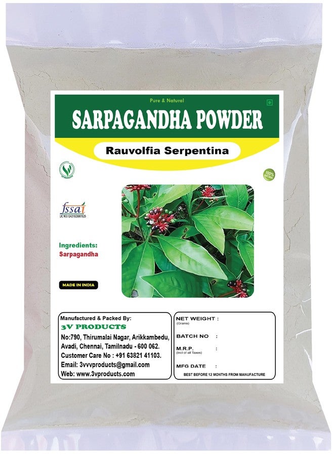 Sarpagandha Powder 200g (Pack of 2x100g) - Image 1