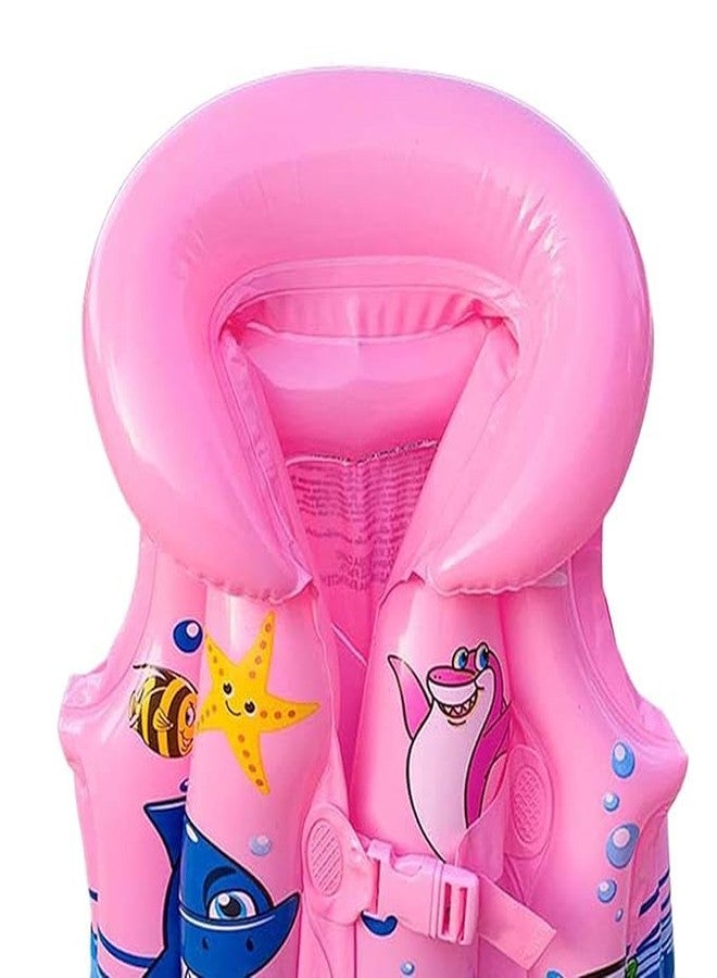 IMUU Kids Swimming Life Jacket for Toddlers 2-6 Years | Swim Vest with Double Safety Buckle | Cartoon Shark Design | Swimwear & Safety | Water Sports | Lightweight Floating Jacket for Pool & Beach - Image 5
