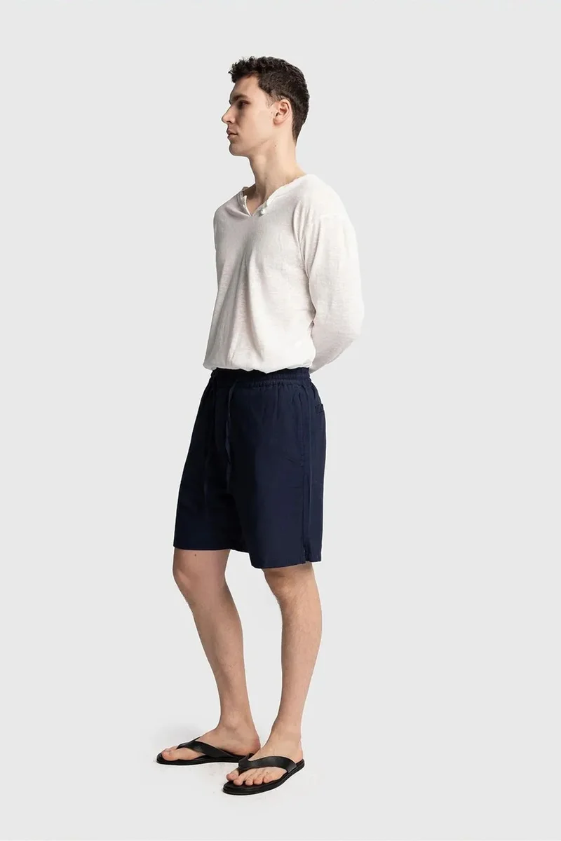 Giesto Navy Blue GIESTO Men's Tailored Shorts for Men | Best Price UAE