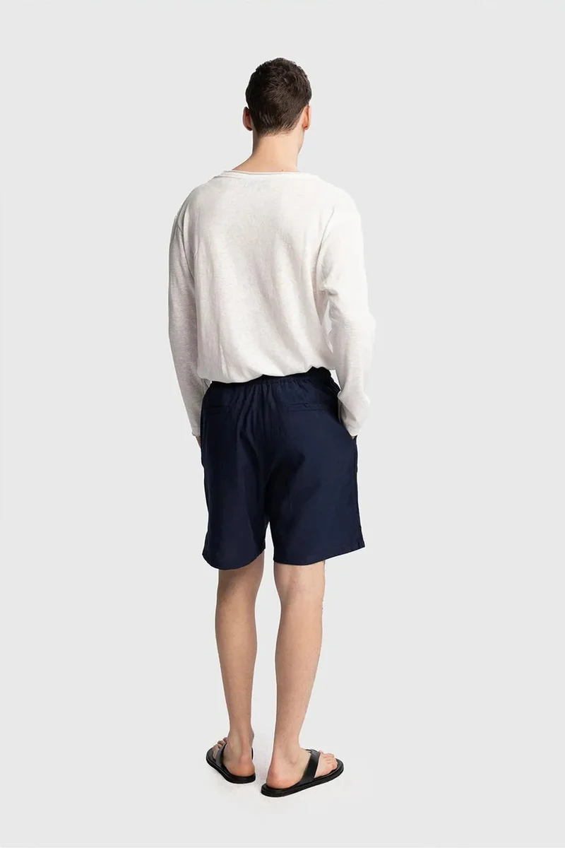 Giesto Navy Blue GIESTO Men's Tailored Shorts for Men | Best Price UAE