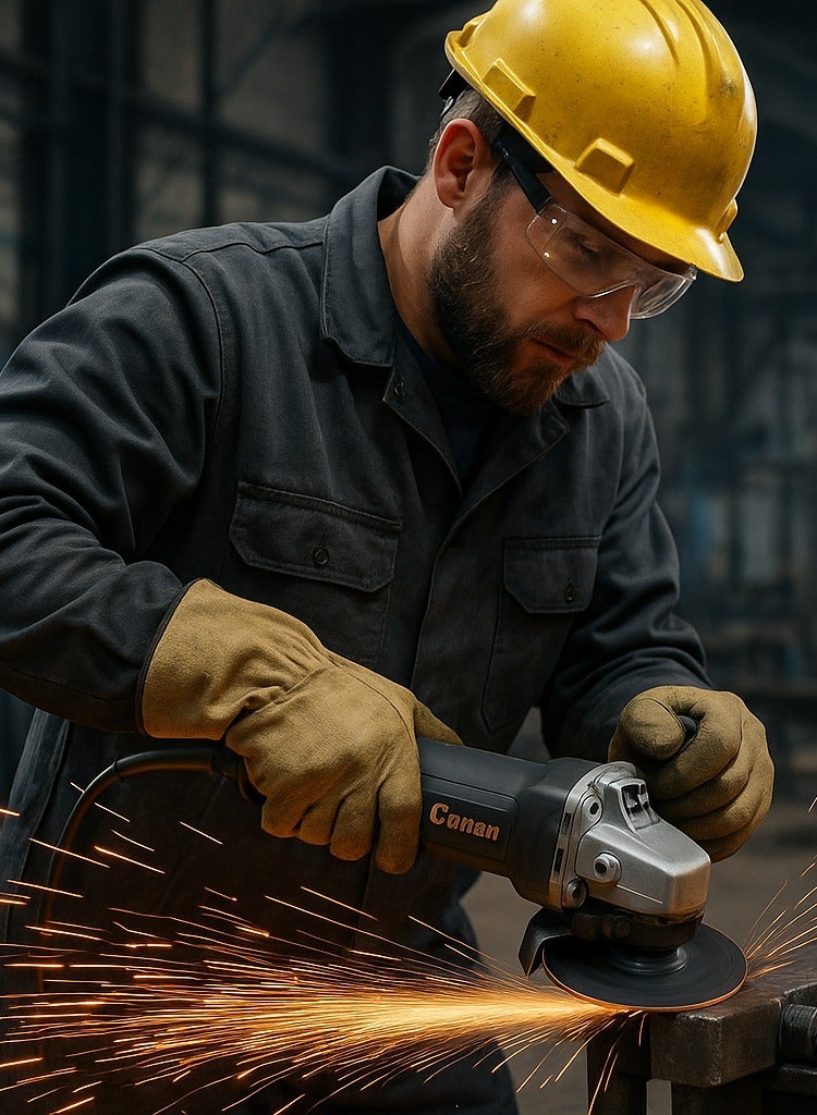 Conan Professional Electric Angle Grinder – 850W, 4.5 Inch, 220V – For Cutting and Sanding Tasks. - Image 2