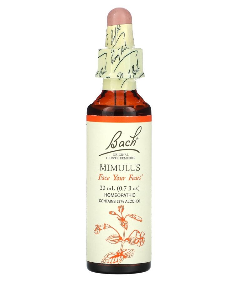 Bach Original Flower Remedies Mimulus 0.7 fl oz (20 ml)