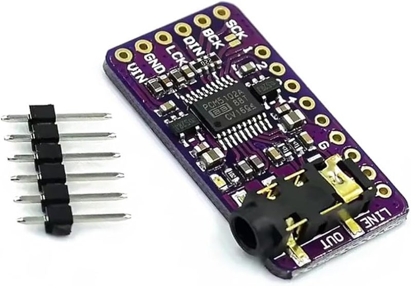 PCM5102 I2S Audio Decoder Module Board For Raspberry Pi Projects Style 11 - Image 2