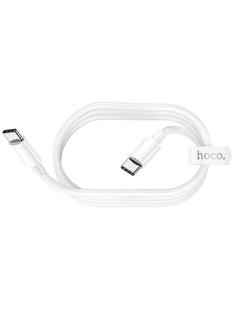 هوكو HOCO X51 كابل من النوع C إلى النوع C عالي الطاقة 100 وات شحن ومزامنة البيانات 2 متر - Image 3