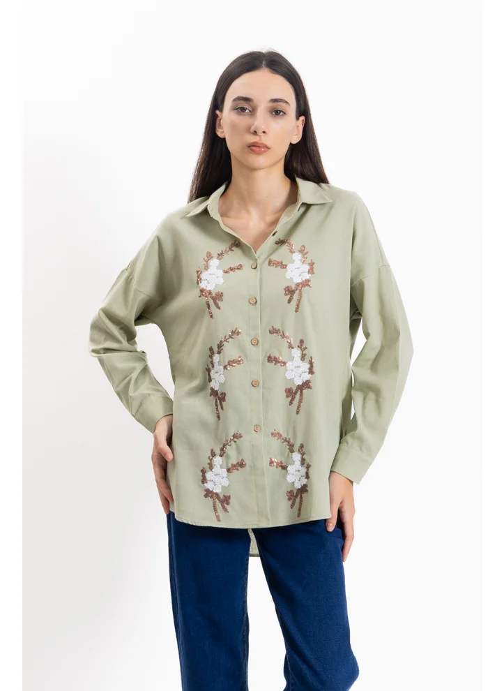 شايبس EMBROIDERED COMFORT SHIRT