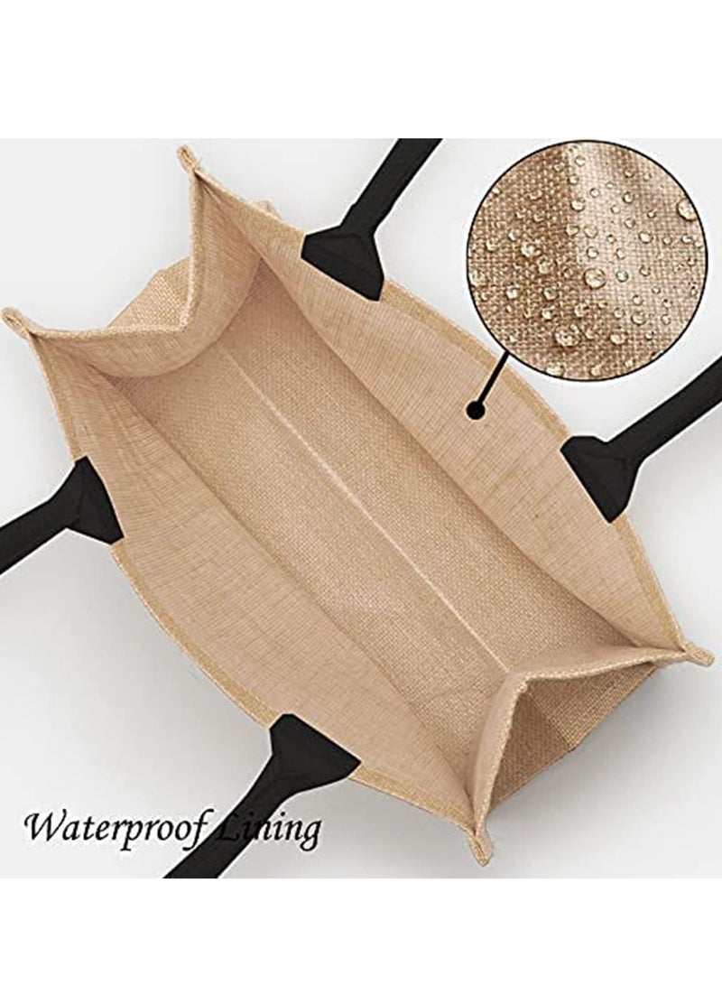 Women Tote Bag For Women Large Beach Bag Handmade Jute Straw Bag Shoulder Tassel Bag purse ELECDON Women Tote Bag For Women Large Beach Bag Handmade Jute Straw Bag Shoulder Tassel Bag purse - Image 5