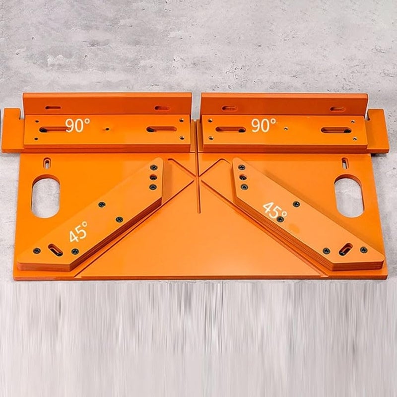 لوح القاعدة المنشار الإطارات الباكليت دليل القطع 45 درجة لقطع خطوط الزخرفة للأبواب والنوافذ - Image 4