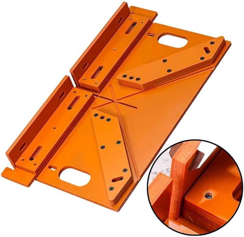 لوح القاعدة المنشار الإطارات الباكليت دليل القطع 45 درجة لقطع خطوط الزخرفة للأبواب والنوافذ - Image 3