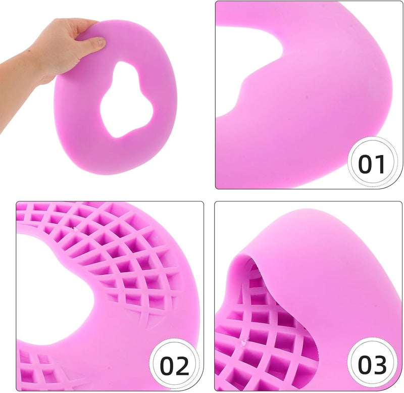 Massage Table Face Down Pillow - Massage Face Cradle Cushion Relax Headrest Pillow for Table Bed - Neck Head Rest Pad for Beauty Spa Sleeping Nap - Image 3